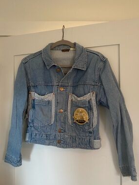 vintage pepe jeans railroad denim jacket